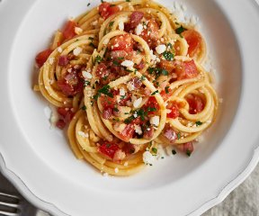 Macaroni amatriciana