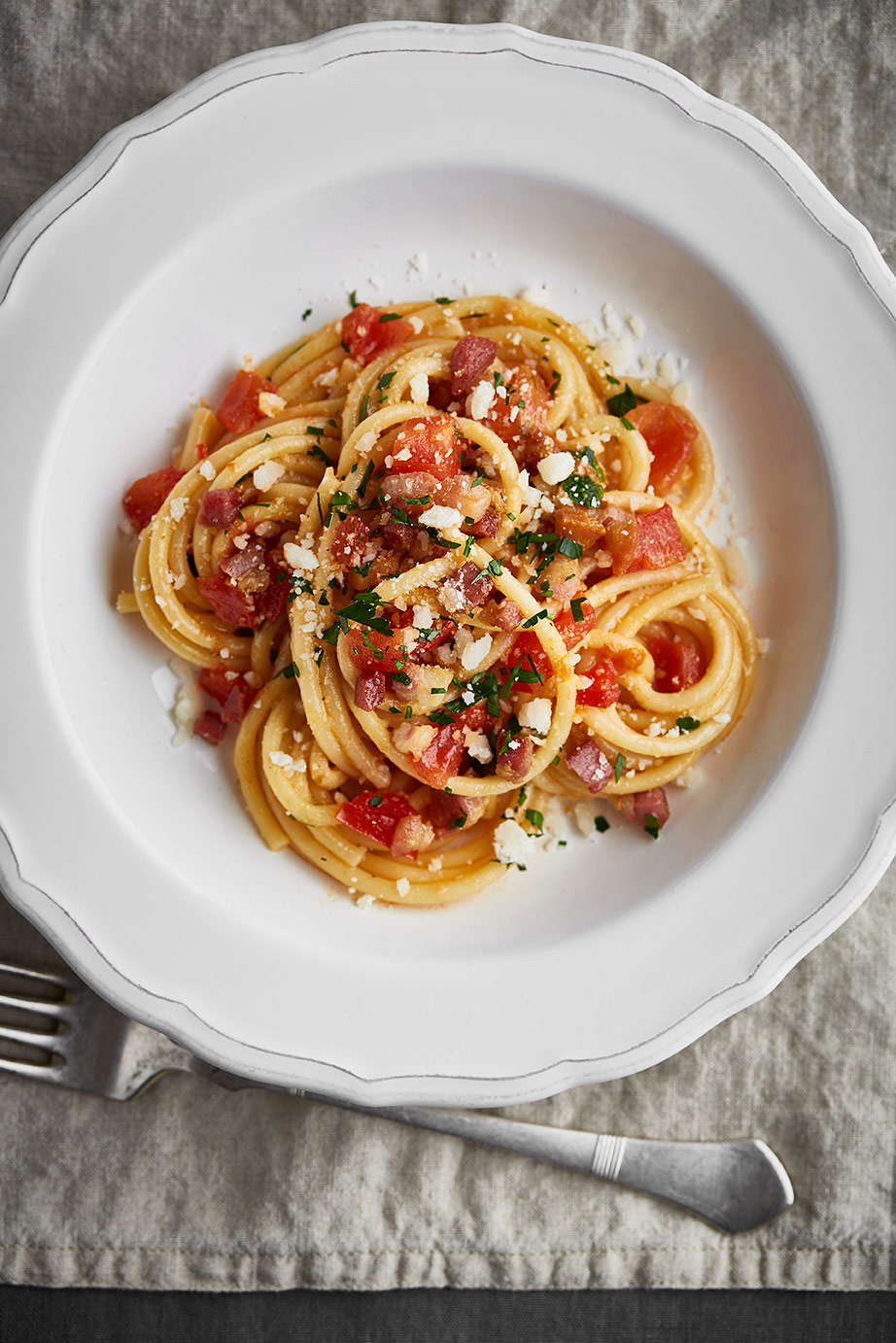 Macaroni amatriciana